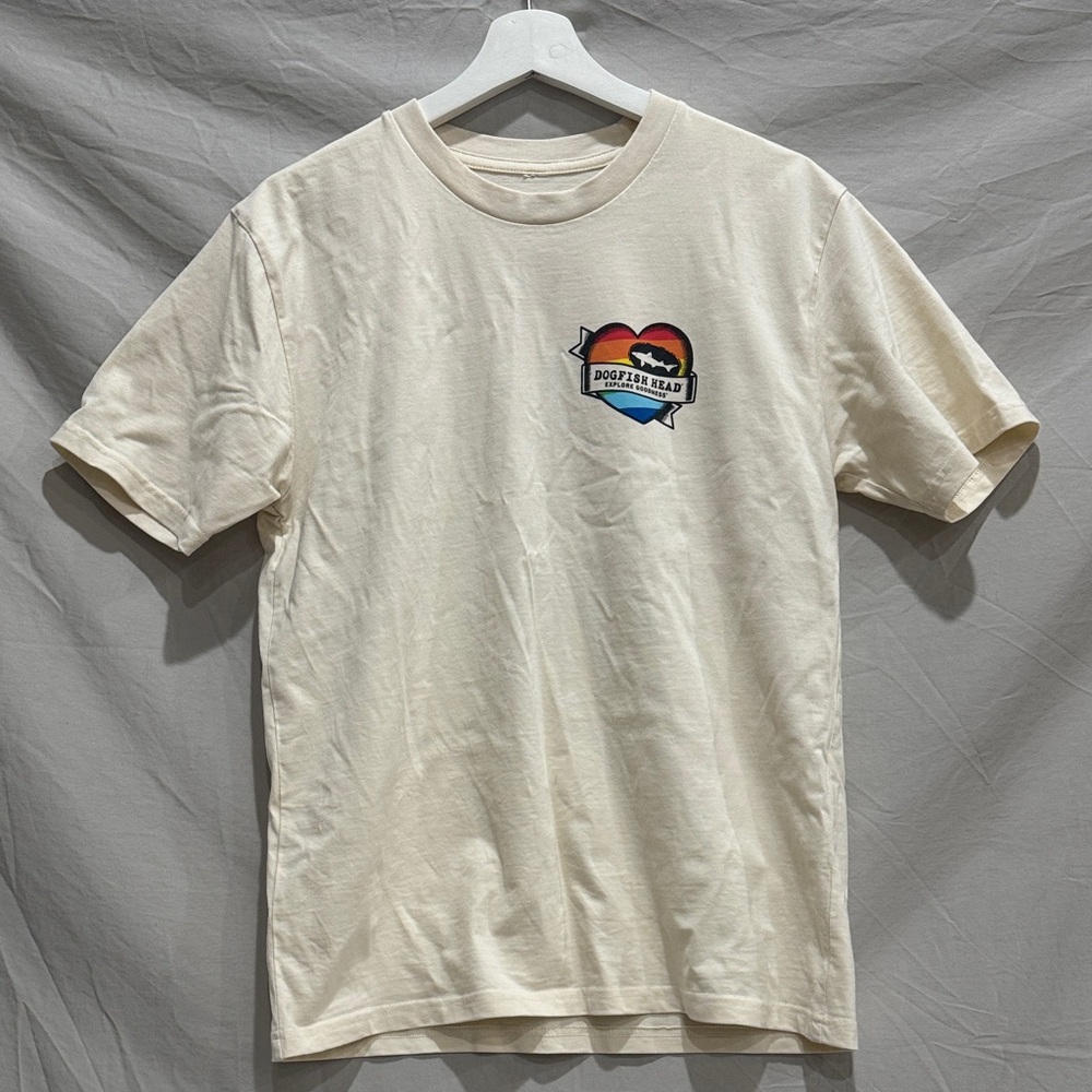 DOGFISH HEAD Cream Graphic T-Shirt